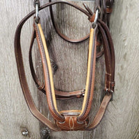 Rsd/FS Monocrown Figure 8 Bridle, Buckles *MISSING 1 Cheek, like new/xc
