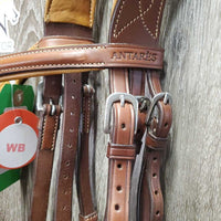 Rsd/FS Monocrown Figure 8 Bridle, Buckles *MISSING 1 Cheek, like new/xc
