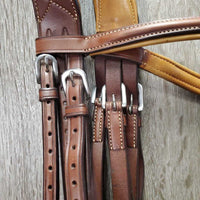 Rsd/FS Monocrown Figure 8 Bridle, Buckles *MISSING 1 Cheek, like new/xc

