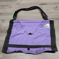 Slow Feed Hvy Cordura Hay Bag, Web Front, 2 top straps *gc, dirty & stains, clean, rubs
