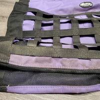 Slow Feed Hvy Cordura Hay Bag, Web Front, 2 top straps *gc, dirty & stains, clean, rubs