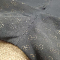 High Waist Sticky Full Seat Breeches *gc/fair, faded, peeling & missing stickies, seat: rubs, faded, broken threads, snags, rubs, pills

