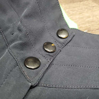 High Waist Sticky Full Seat Breeches *gc/fair, faded, peeling & missing stickies, seat: rubs, faded, broken threads, snags, rubs, pills
