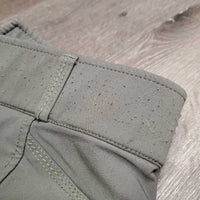 High Waist Sticky Full Seat Breeches *gc, v.pilly, seam puckers, snags, rubs, discolored seat & legs
