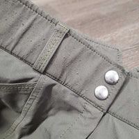 High Waist Sticky Full Seat Breeches *gc, v.pilly, seam puckers, snags, rubs, discolored seat & legs
