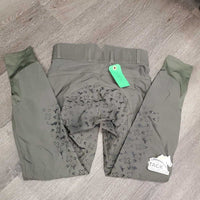 High Waist Sticky Full Seat Breeches *gc, v.pilly, seam puckers, snags, rubs, discolored seat & legs
