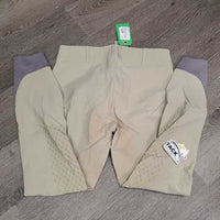 EuroSeat Breeches *gc, stains, discolored sesat & legs, wavy/uneven seat seam
