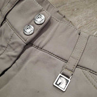 Full Seat Breeches *gc, older, seam rubs & pills, seam puckers, older, pilly lining & waist
