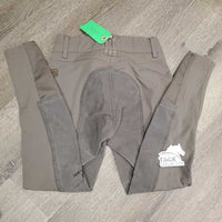 Full Seat Breeches *gc, older, seam rubs & pills, seam puckers, older, pilly lining & waist

