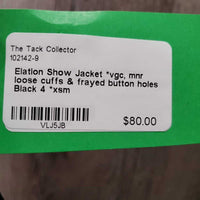Show Jacket *vgc, mnr loose cuffs & frayed button holes
