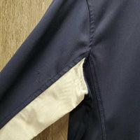 LS Sun Shirt, 1/4 Zip Up, Mesh Sleeves *vgc, mnr snags & pit staina
