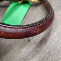 FS Rsd Padded Leather Halter *vgc, dry, scuffs, mnr dirt
