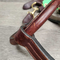 FS Rsd Padded Leather Halter *vgc, dry, scuffs, mnr dirt
