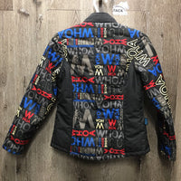 Light Winter Jacket, Zipepr *vgc, older, cuff rubs/faded spots
