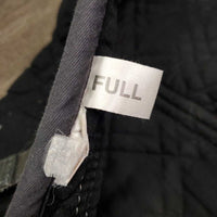 Quilt Dressage Saddle Pad, 1x piping *vgc, clean, faded, rubs, threads, residue, puckers, mnr hair
