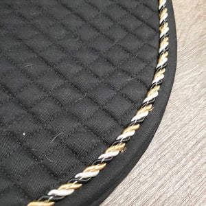 Quilt Dressage Saddle Pad *vgc, clean, mnr hair, residue, rubs, threads