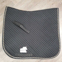 Quilt Dressage Saddle Pad *vgc, clean, mnr hair, residue, rubs, threads
