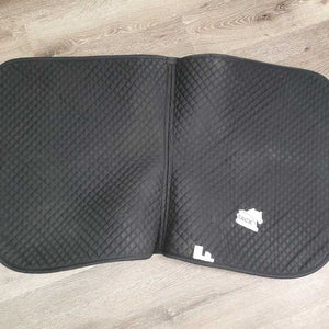 Quilt Dressage Saddle Pad *vgc, clean, mnr hair, residue, rubs, threads