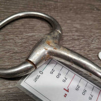 Thin Eggbutt Bit *fair, dirty, rusty, peeled, sharp & loose edges, scuffs
