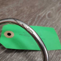 Thin Eggbutt Bit *fair, dirty, rusty, peeled, sharp & loose edges, scuffs
