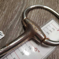 Thin Eggbutt Bit *fair, rust, v.rubbed, scratched & dents?dings
