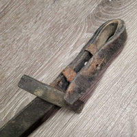 1 Half Braided Rein ONLY *fair, dirty, rubs, chewed
