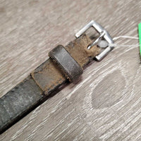 1 Half Braided Rein ONLY *fair, dirty, rubs, chewed
