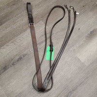 Soft English German Martingale, Pr Wide Nylon Western Style Reins *like new, mnr residue, no Stopper
