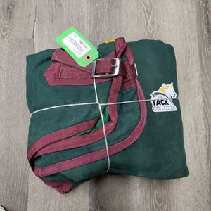 Wool Lined Hvy Canvas New Zealand Style Blanket, 2 legs *vgc, wpf, faded, mnr pills