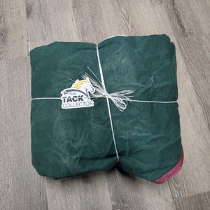 Wool Lined Hvy Canvas New Zealand Style Blanket, 2 legs *vgc, wpf, faded, mnr pills