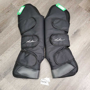 Tall Front & Hind Shipping Boots, bag *like new/xc, mnr dirt, bag