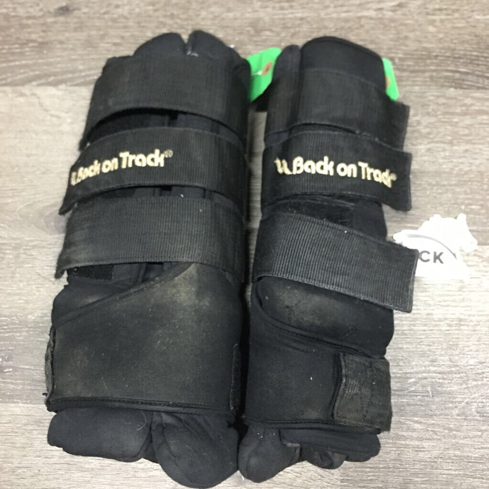 Pr Front Quick Wraps *gc, older, dirt, mnr hair, snags, threads, faded, pilly