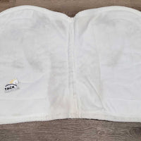 Fleece Jumper Saddle Pad, bling *gc, clean, pilly, mnr rubs, puckers, stains, clumpy