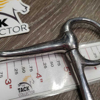 Thin Half Cheek Bit *gc, mnr dirt, scuffs, scratches & stains
