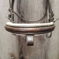 Rsd Padded Bridle *poor, N0 Flash, BROKEN Throatlatch, v.dry, v.stiff, dirty, older
