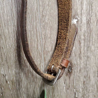 Rsd Bridle, Rsd Braided Reins *gc/fair, rubs, older, missing buckle pin, scrapes, mnr dirt
