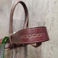 Rsd Bridle, Rsd Braided Reins *gc/fair, rubs, older, missing buckle pin, scrapes, mnr dirt
