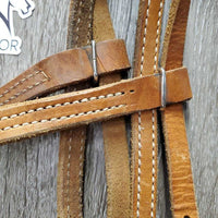 Western Quick Change Headstall, snaps *vgc, mnr dirt, rubs, stains & edge scrapes
