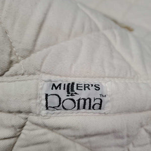 Terry Cloth Bottom Quilt Jumper Saddle Pad *gc, dingy, puckers, pilly, mnr stains, rubs, threads