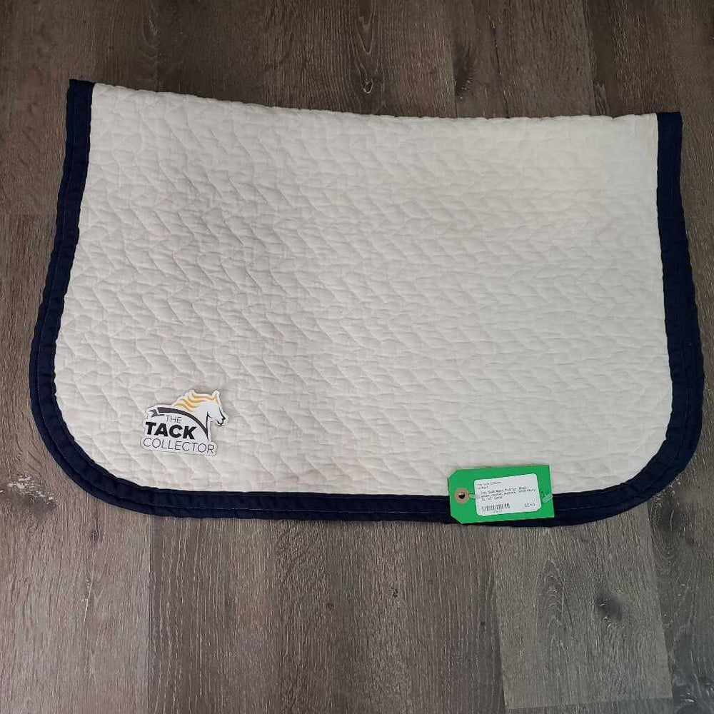 Thin Quilt Baby Pad *gc, dingy, stains, marker, puckers
