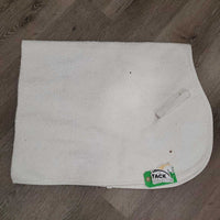 Felted Cotton Baby Saddle Pad *gc, older, clean, v.pilly, mnr hair
