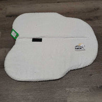 Terry Cloth Foam Half Pad *gc, pilly, mnr dirt
