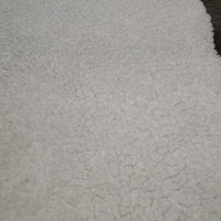 Fleece Half Pad Cover *gc, clean, clumpy, mnr hair, pills, marker
