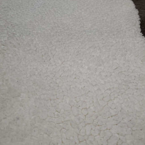 Fleece Half Pad Cover *gc, clean, clumpy, mnr hair, pills, marker