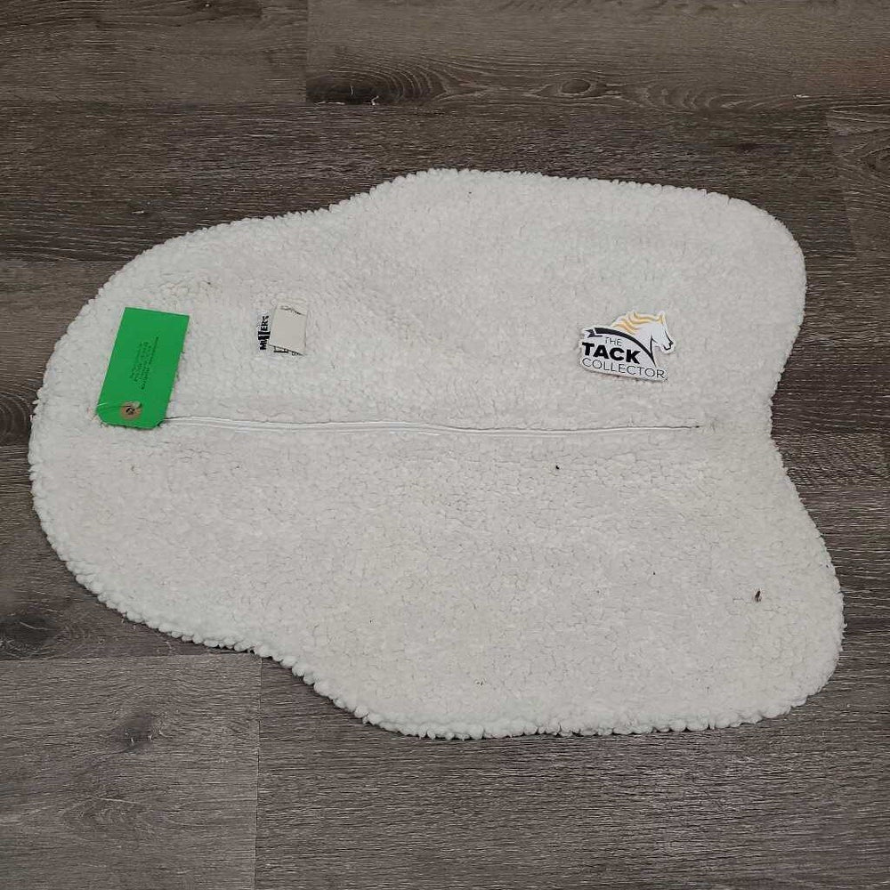 Fleece Half Pad Cover *gc, clean, clumpy, mnr hair, pills