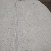 Fleece Half Pad Cover *gc, clean, clumpy, mnr hair, pills
