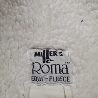 Fleece Half Pad Cover *gc, clean, clumpy, mnr hair, pills
