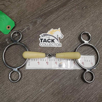 2 Ring Elevator Gag Bit *xc, clean, mnr stains & scuffs
