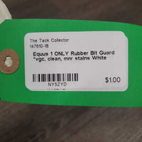 1 ONLY Rubber Bit Guard *vgc, clean, mnr stains
