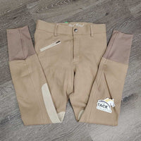 JUNIORS Hvy Cotton Euro Seat Breeches *xc/like new

